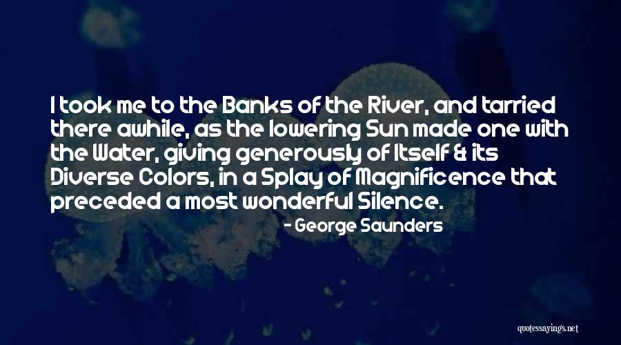 Giving Generously Quotes By George Saunders