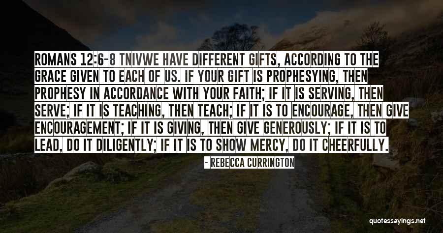 Giving Gifts Quotes By Rebecca Currington