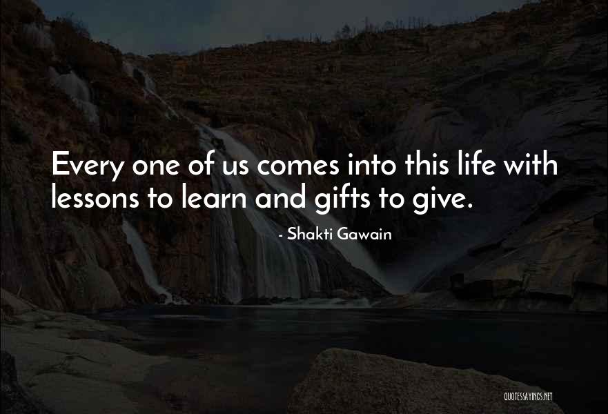 Giving Gifts Quotes By Shakti Gawain