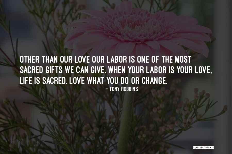 Giving Gifts Quotes By Tony Robbins