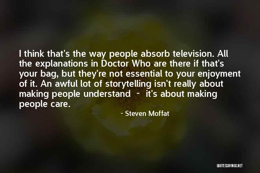 Giving Guys Chances Quotes By Steven Moffat