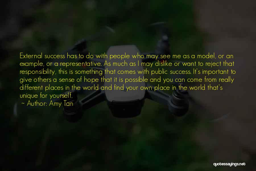 Giving Hope To Others Quotes By Amy Tan