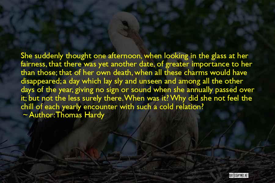 Giving Importance To Others Quotes By Thomas Hardy