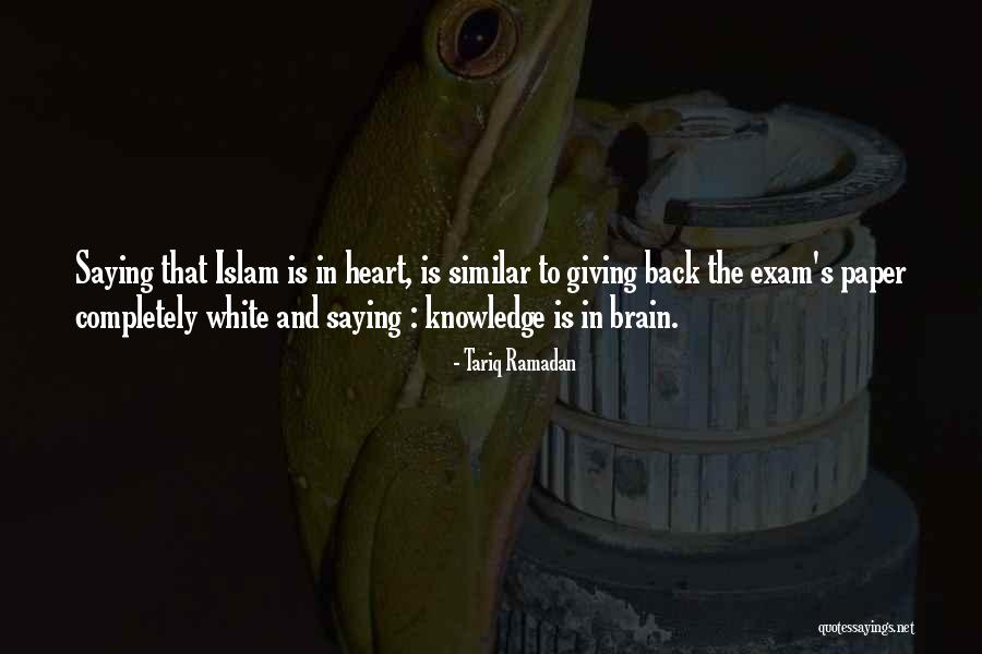 Giving In Islam Quotes By Tariq Ramadan Giving In Islam Quotes By Tariq Ramadan