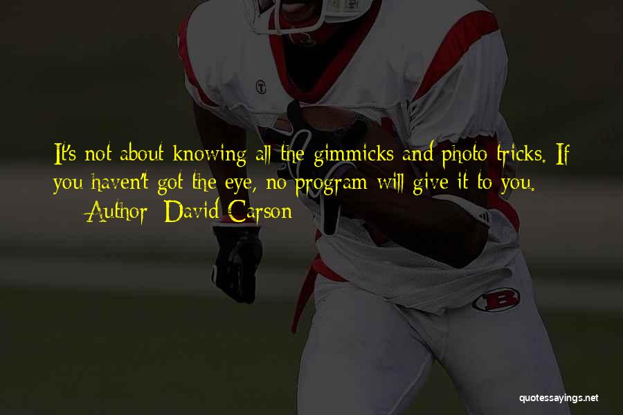 Giving It All You Got Quotes By David Carson