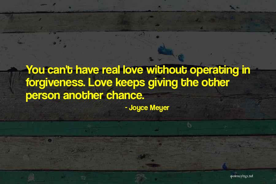 Giving It Another Chance Quotes By Joyce Meyer Giving It Another Chance Quotes By Joyce Meyer
