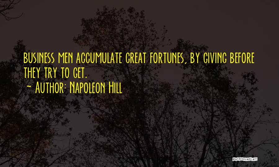 Giving It One More Try Quotes By Napoleon Hill