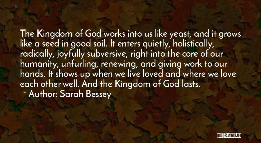 Giving It Up To God Quotes By Sarah Bessey