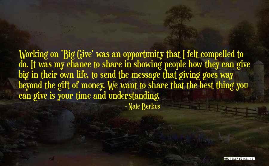 Giving Money As A Gift Quotes By Nate Berkus Giving Money As A Gift Quotes By Nate Berkus