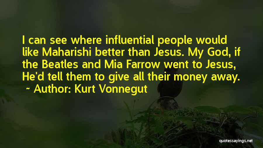 Giving Money Quotes By Kurt Vonnegut