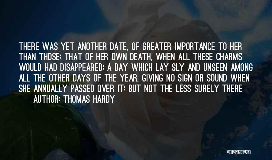 Giving No Importance Quotes By Thomas Hardy