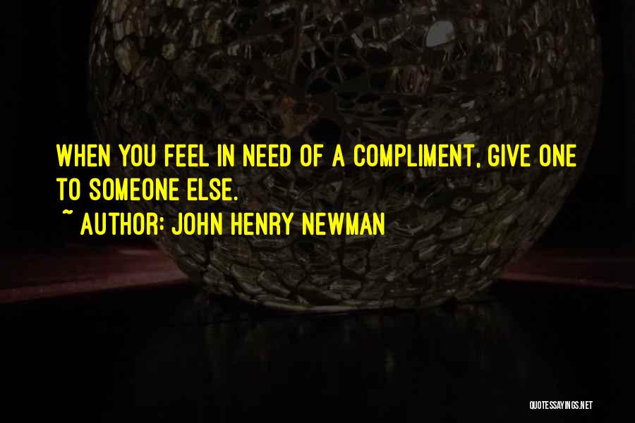 Giving Of One's Self Quotes By John Henry Newman