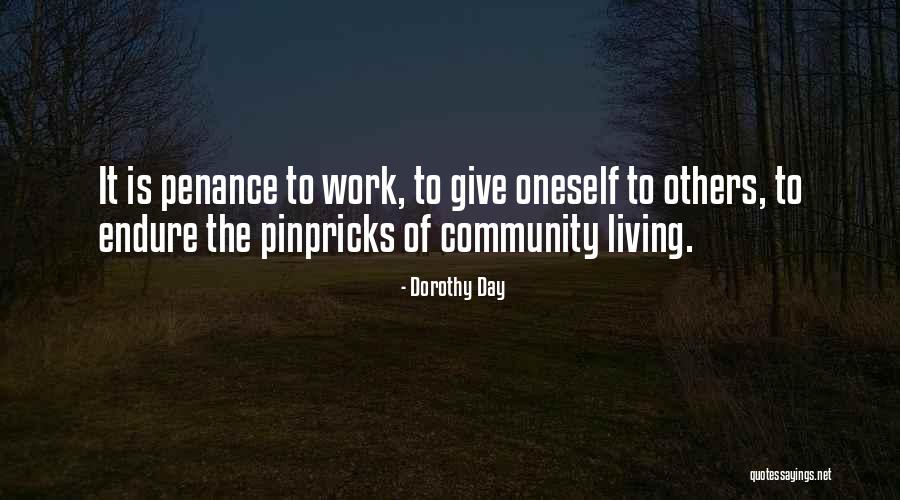Giving Of Oneself Quotes By Dorothy Day Giving Of Oneself Quotes By Dorothy Day