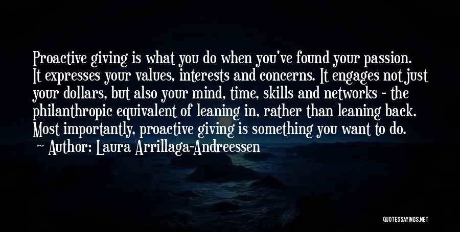 Giving Of Your Time Quotes By Laura Arrillaga-Andreessen