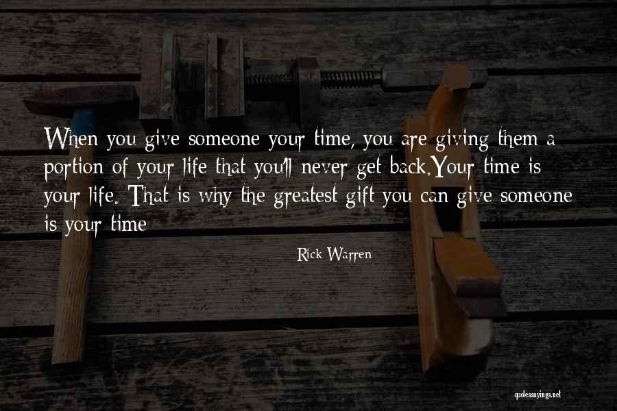 Giving Of Your Time Quotes By Rick Warren Giving Of Your Time Quotes By Rick Warren