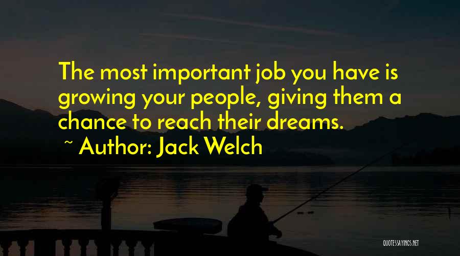 Giving Others A Chance Quotes By Jack Welch