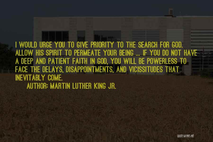 Giving Priority Quotes By Martin Luther King Jr.