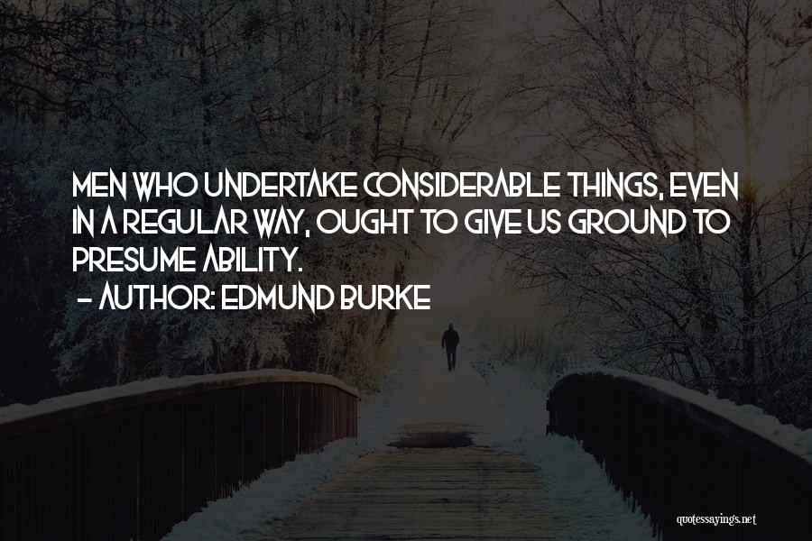 Giving Quotes By Edmund Burke