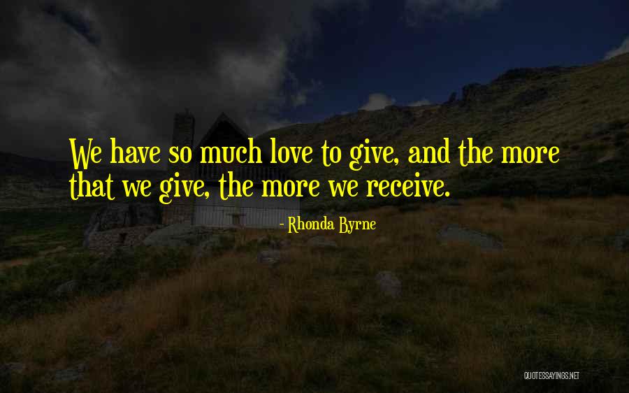 Giving Quotes By Rhonda Byrne