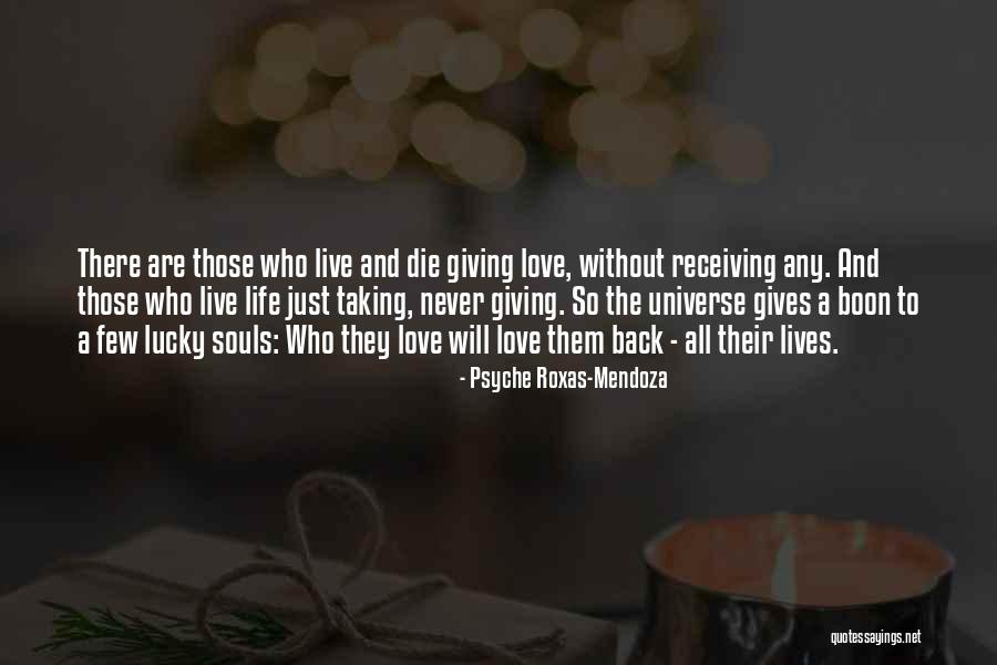 Giving Rather Than Receiving Quotes By Psyche Roxas-Mendoza