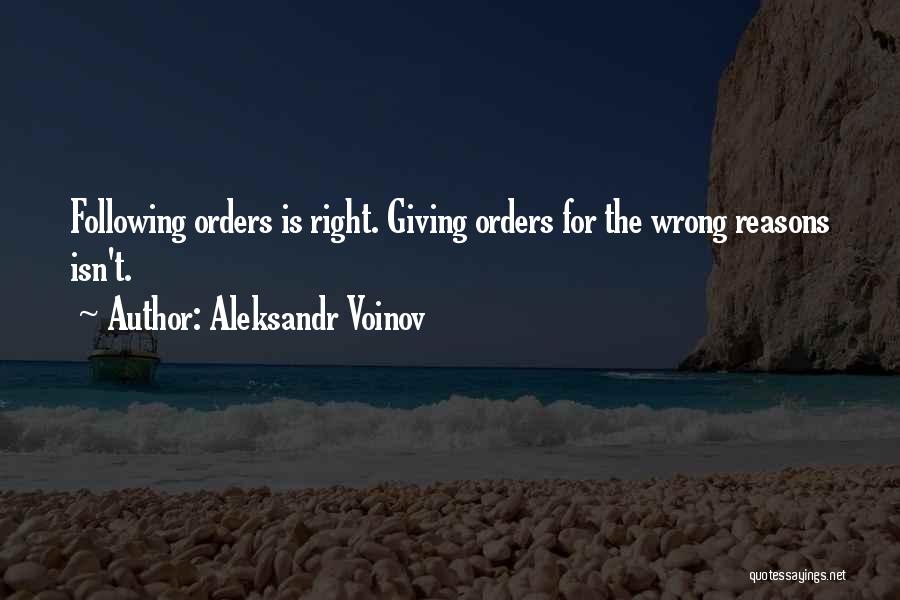 Giving Reasons Quotes By Aleksandr Voinov