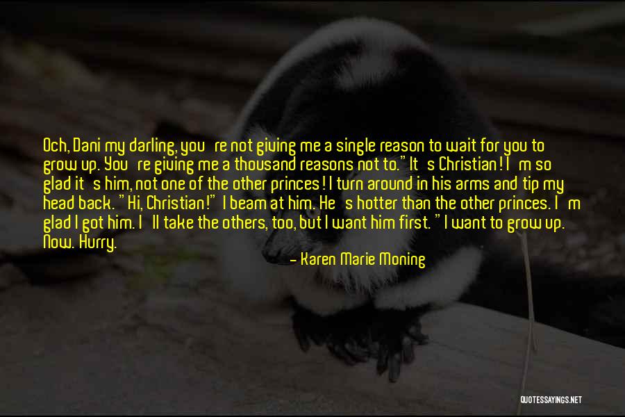 Giving Reasons Quotes By Karen Marie Moning