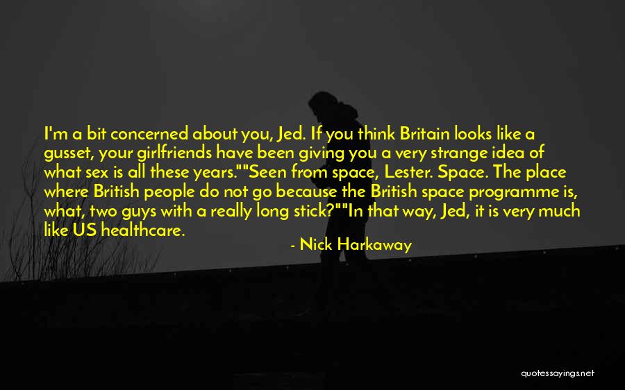 Giving Some Space Quotes By Nick Harkaway