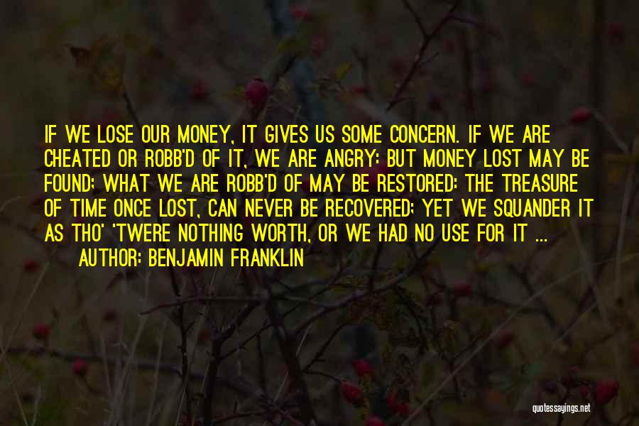 Giving Some Time Quotes By Benjamin Franklin