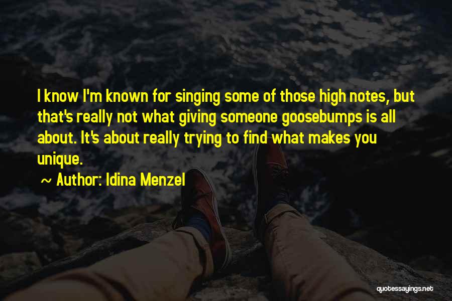 Giving Someone All Of You Quotes By Idina Menzel