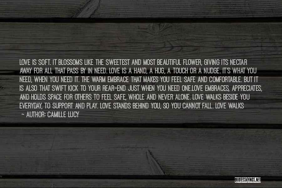 Giving Space To Someone You Love Quotes By Camille Lucy Giving Space To Someone You Love Quotes By Camille Lucy