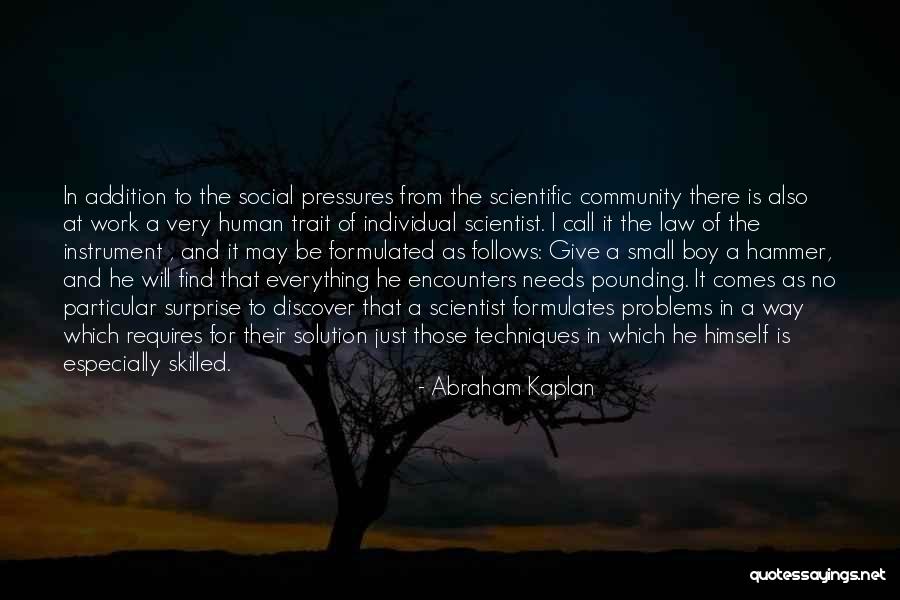 Giving Surprise Quotes By Abraham Kaplan Giving Surprise Quotes By Abraham Kaplan