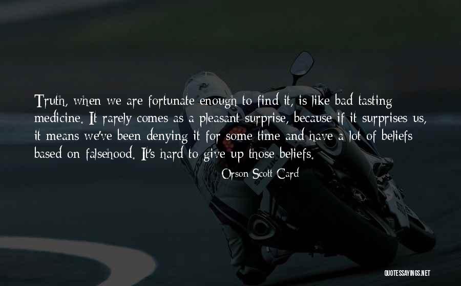 Giving Surprise Quotes By Orson Scott Card Giving Surprise Quotes By Orson Scott Card