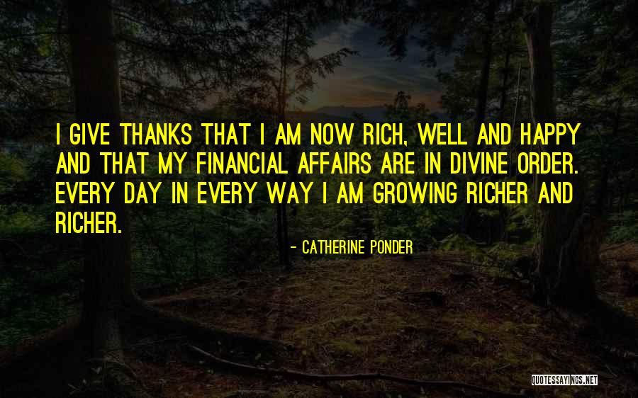 Giving Thanks Quotes By Catherine Ponder