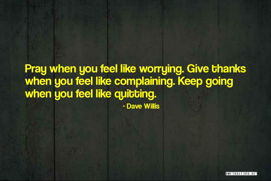 Giving Thanks Quotes By Dave Willis