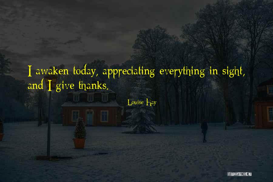 Giving Thanks Quotes By Louise Hay