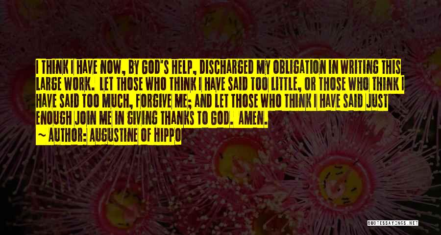 Giving Thanks To Someone Quotes By Augustine Of Hippo Giving Thanks To Someone Quotes By Augustine Of Hippo