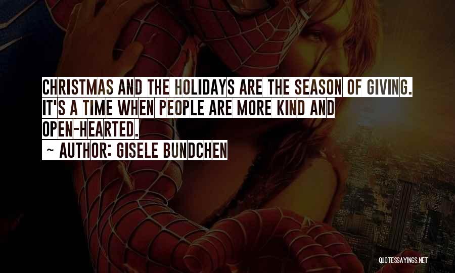 Giving This Christmas Quotes By Gisele Bundchen