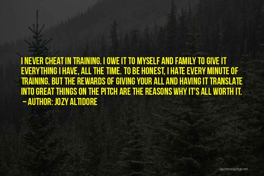 Giving Time To Family Quotes By Jozy Altidore