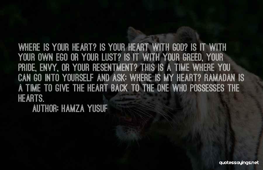 Giving Time To Yourself Quotes By Hamza Yusuf