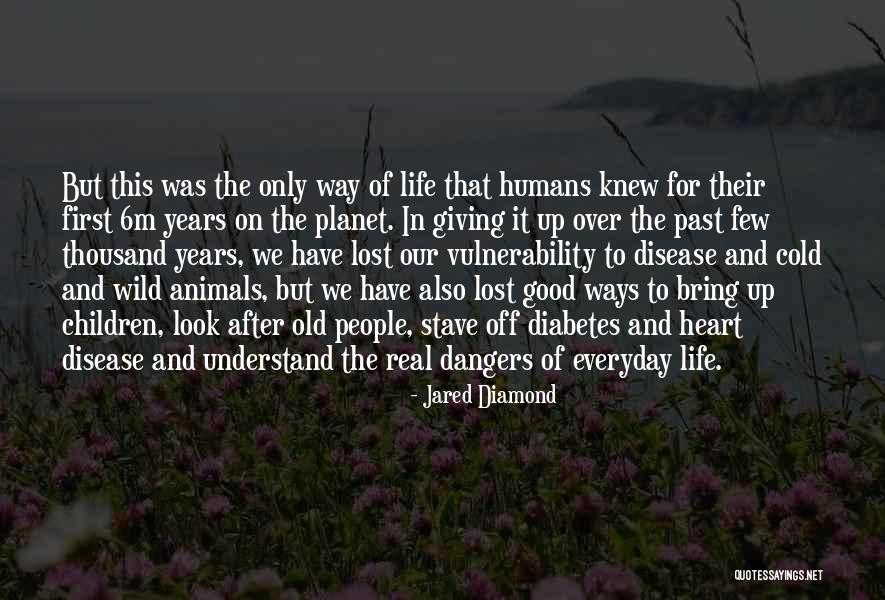 Giving To Animals Quotes By Jared Diamond