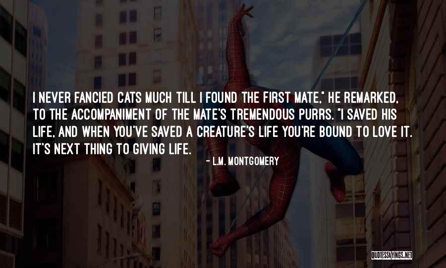 Giving To Animals Quotes By L.M. Montgomery Giving To Animals Quotes By L.M. Montgomery