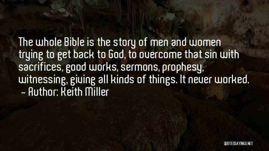 Giving To Others Bible Quotes By Keith Miller