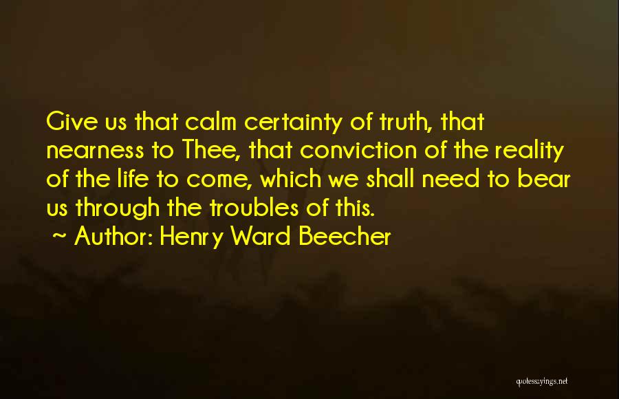 Giving To Someone In Need Quotes By Henry Ward Beecher