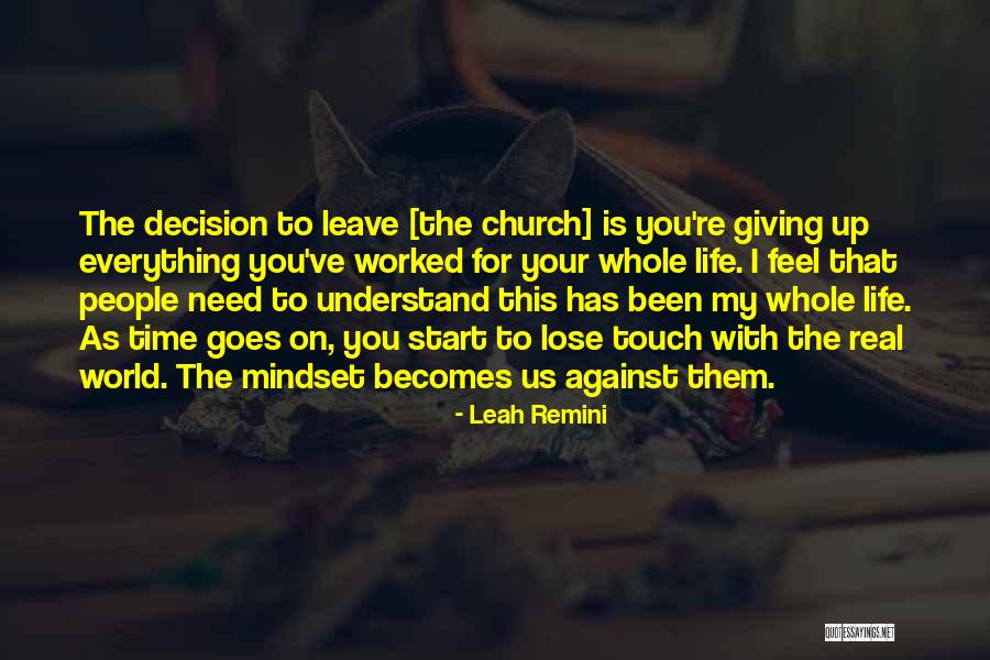 Giving To Someone In Need Quotes By Leah Remini