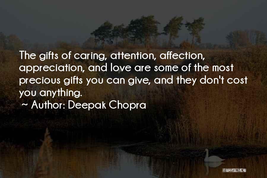 Giving Up Caring Quotes By Deepak Chopra