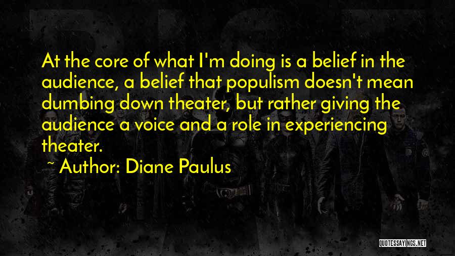 Giving Up Doesn't Mean Quotes By Diane Paulus