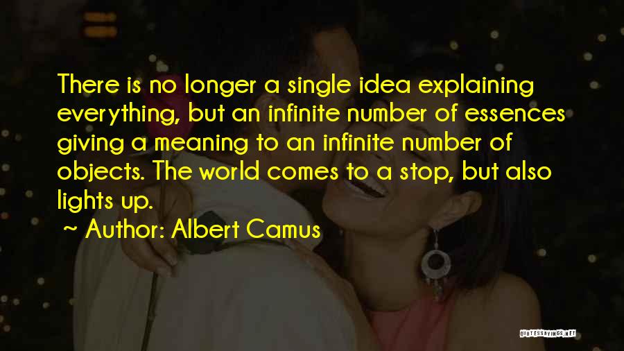 Giving Up Everything Quotes By Albert Camus
