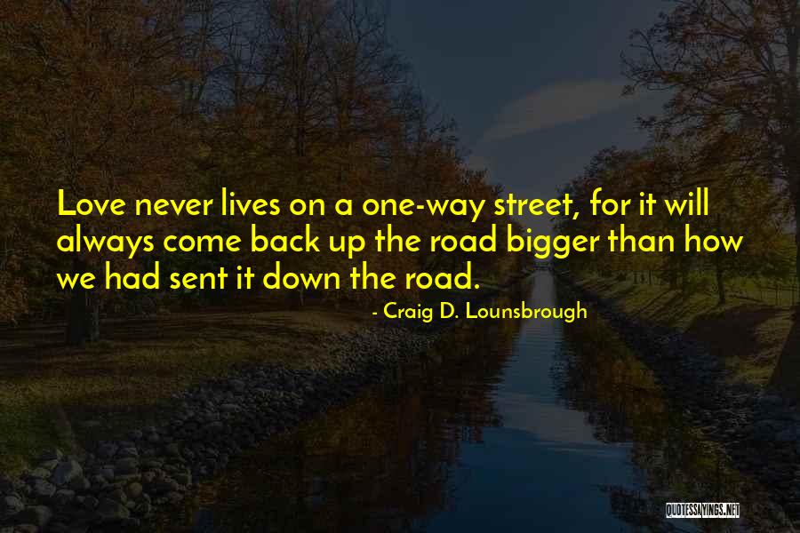 Giving Up Friendship Quotes By Craig D. Lounsbrough