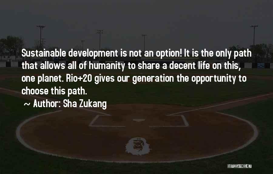 Giving Up Is Not An Option Quotes By Sha Zukang