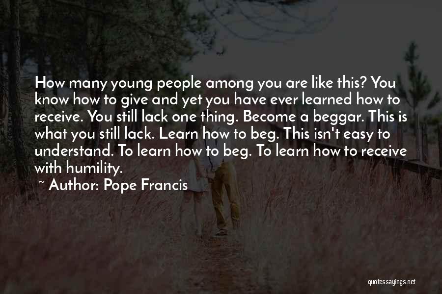 Giving Up Isn't Easy Quotes By Pope Francis